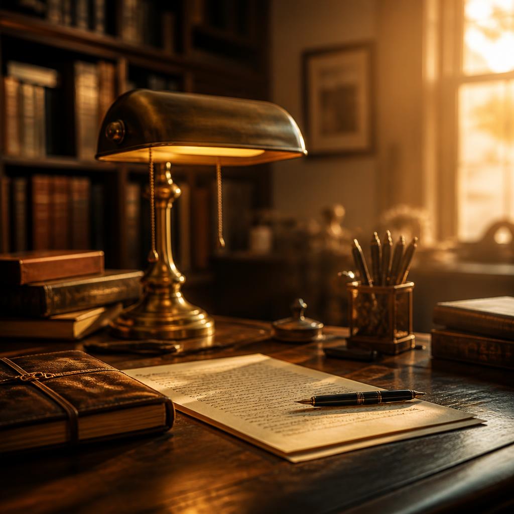 The founder's desk